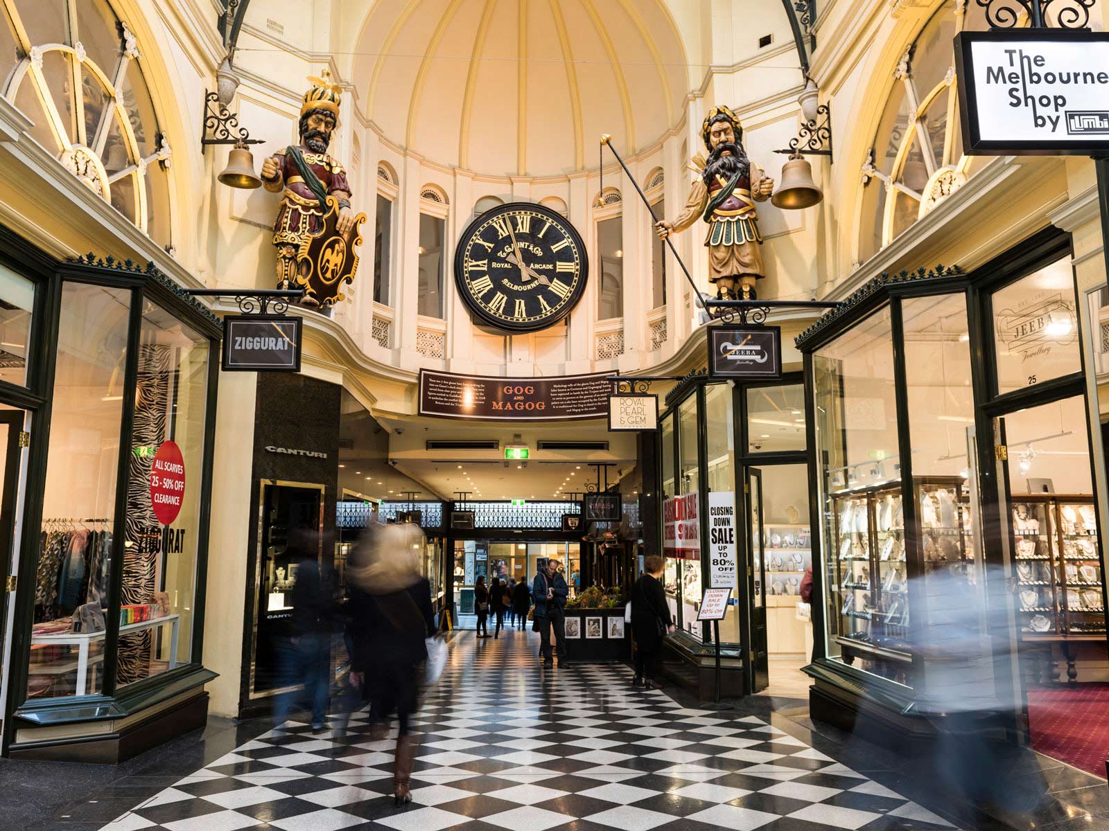 Arcades and Laneways TDS