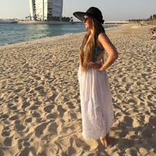 Dress on beach