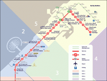 How to get around in Dubai Using Public Transport.