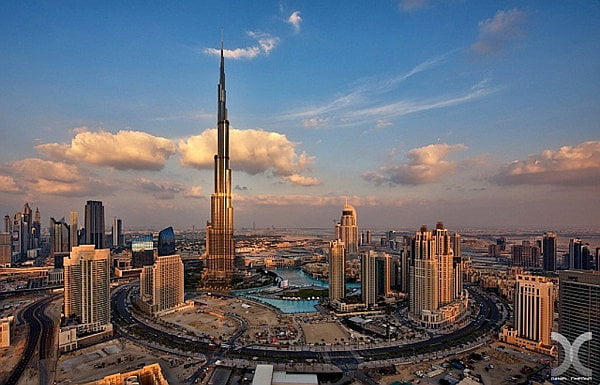 Burj Khalifa Evening