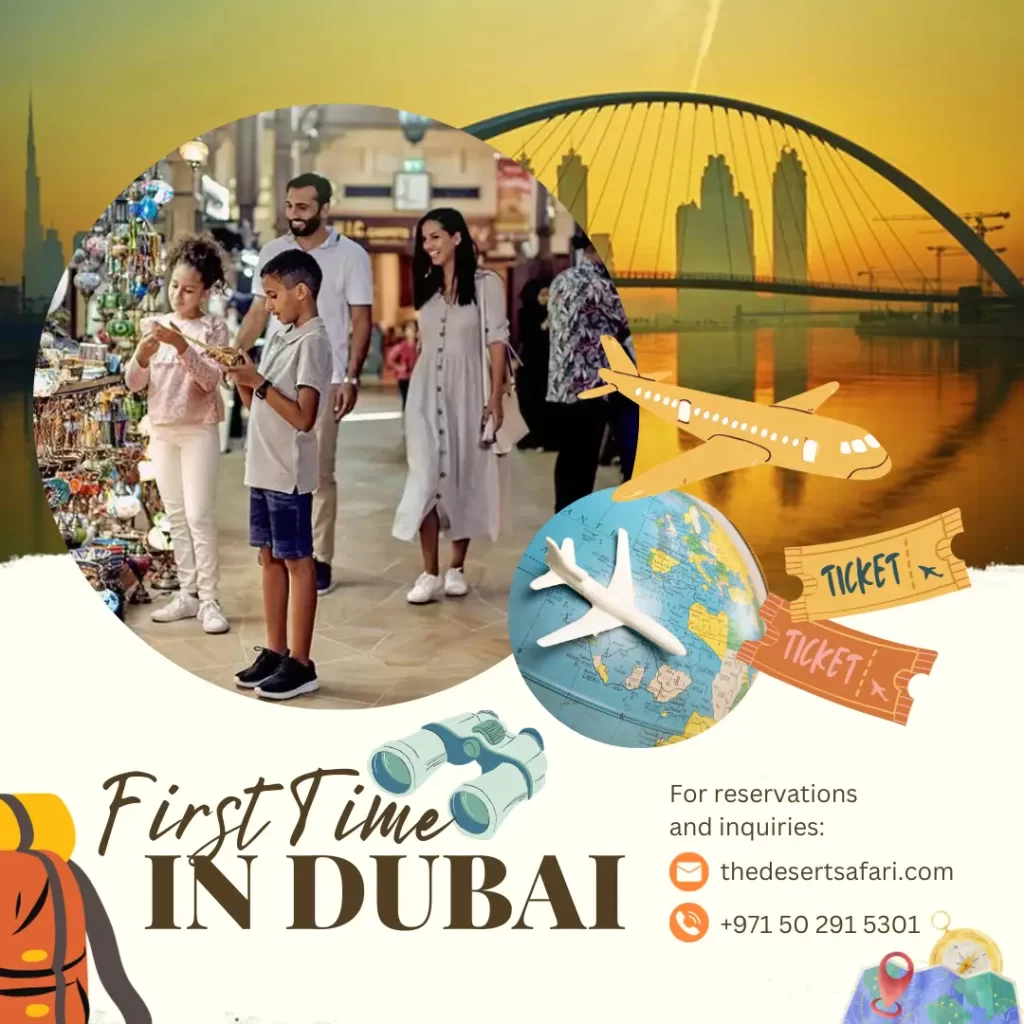 first time you visiting dubai