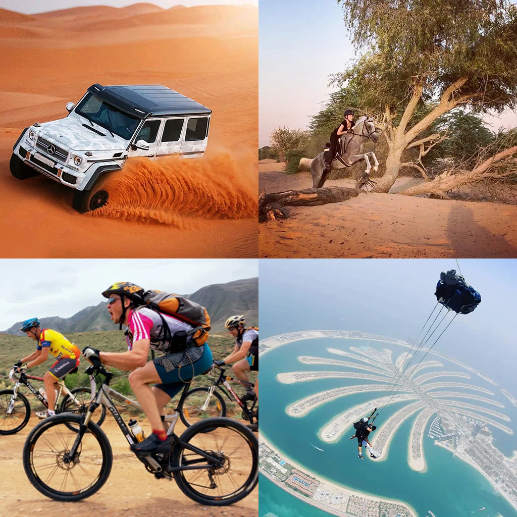 Unveiling the Top 20 Adventurous Activities in UAE - Thrills & Spills