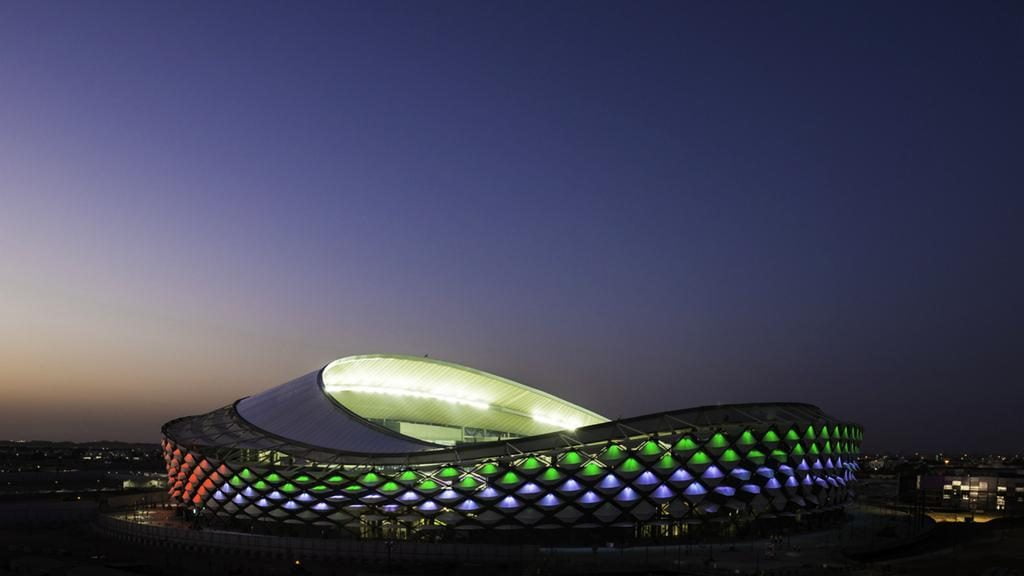 Hazza Bin Zayed Stadium in Al Ain