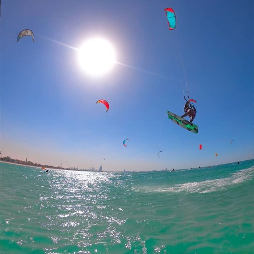 Kite Beach in Dubai