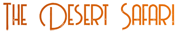 شعار رحلات السفاري الصحراوية في دبي