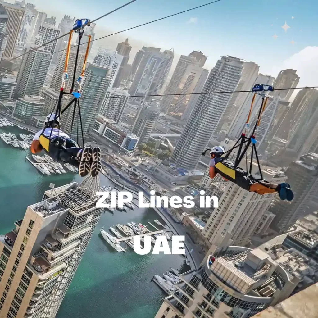 Dubai Marina Zip Line