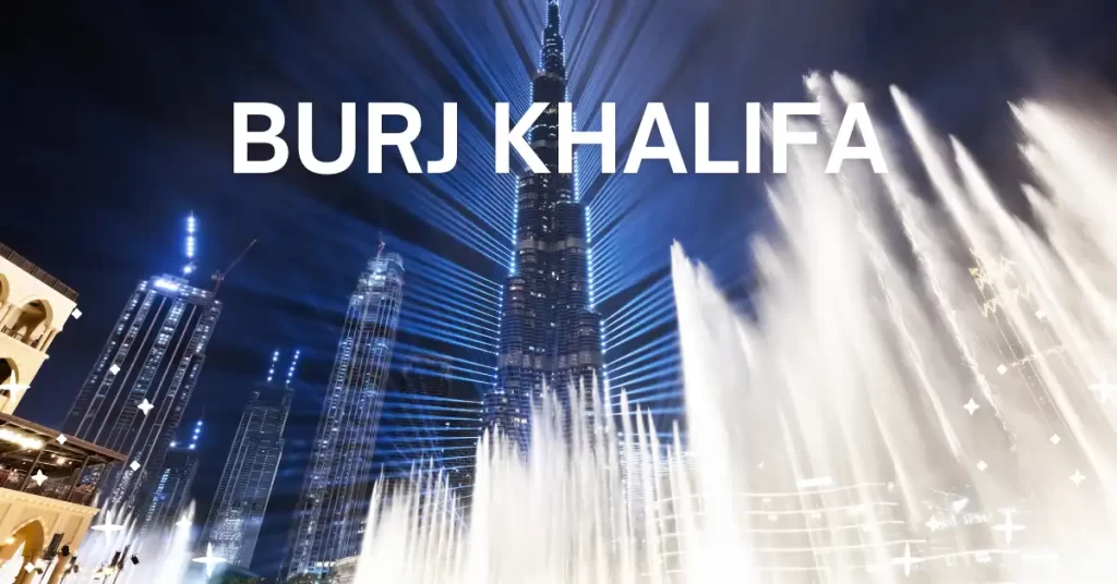 Burj Khalifa in night