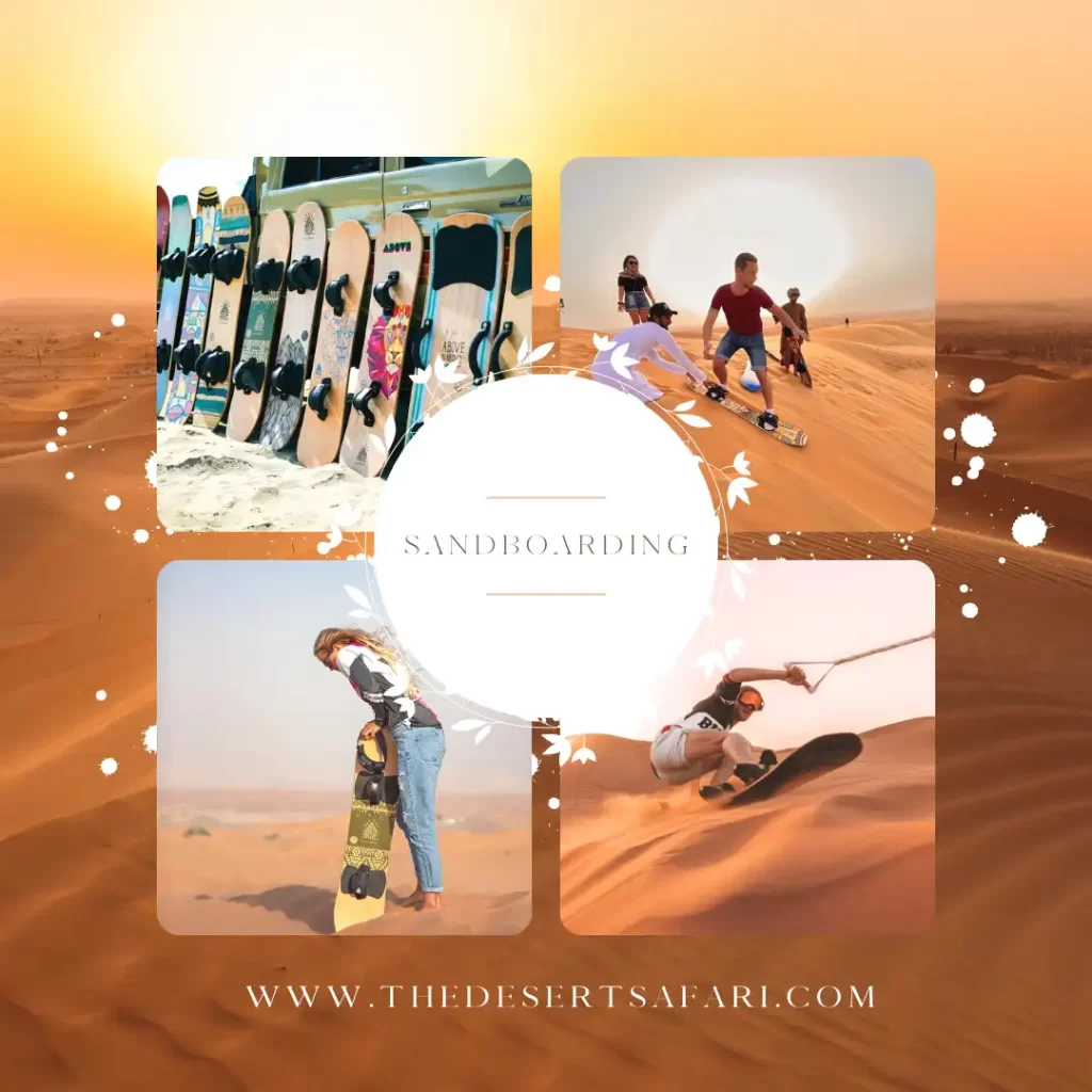 Sandboarding in Dubai