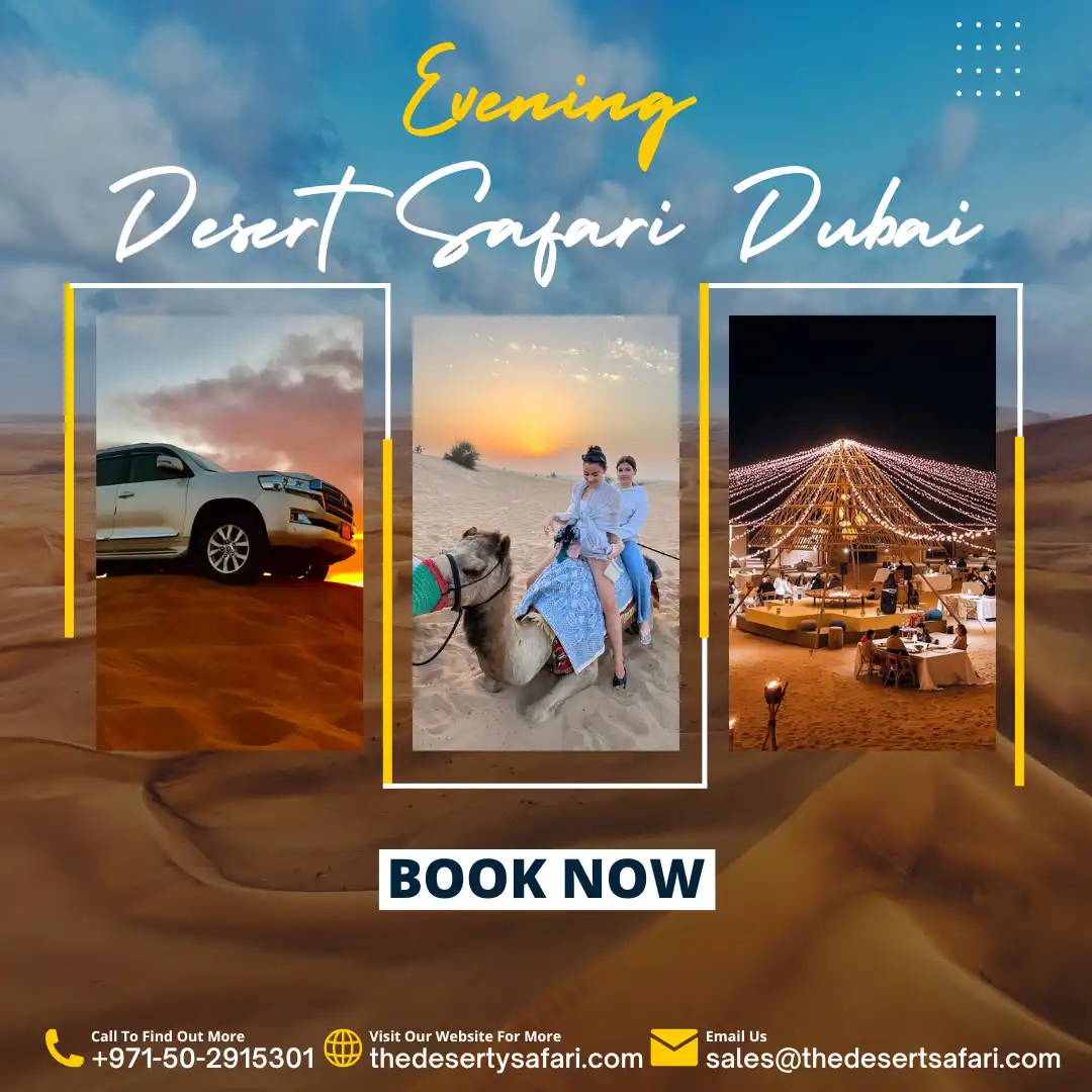 desert safari dubai evening rates