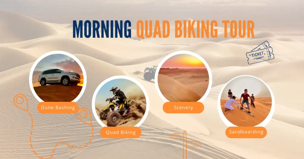 Morning Desert Safari With Quad Bike Includes