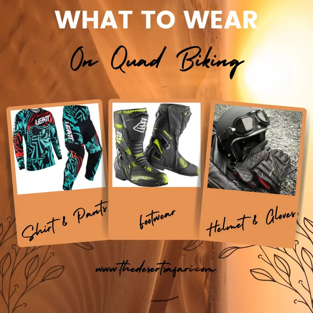 What To Wear on Quad Biking in Dubai