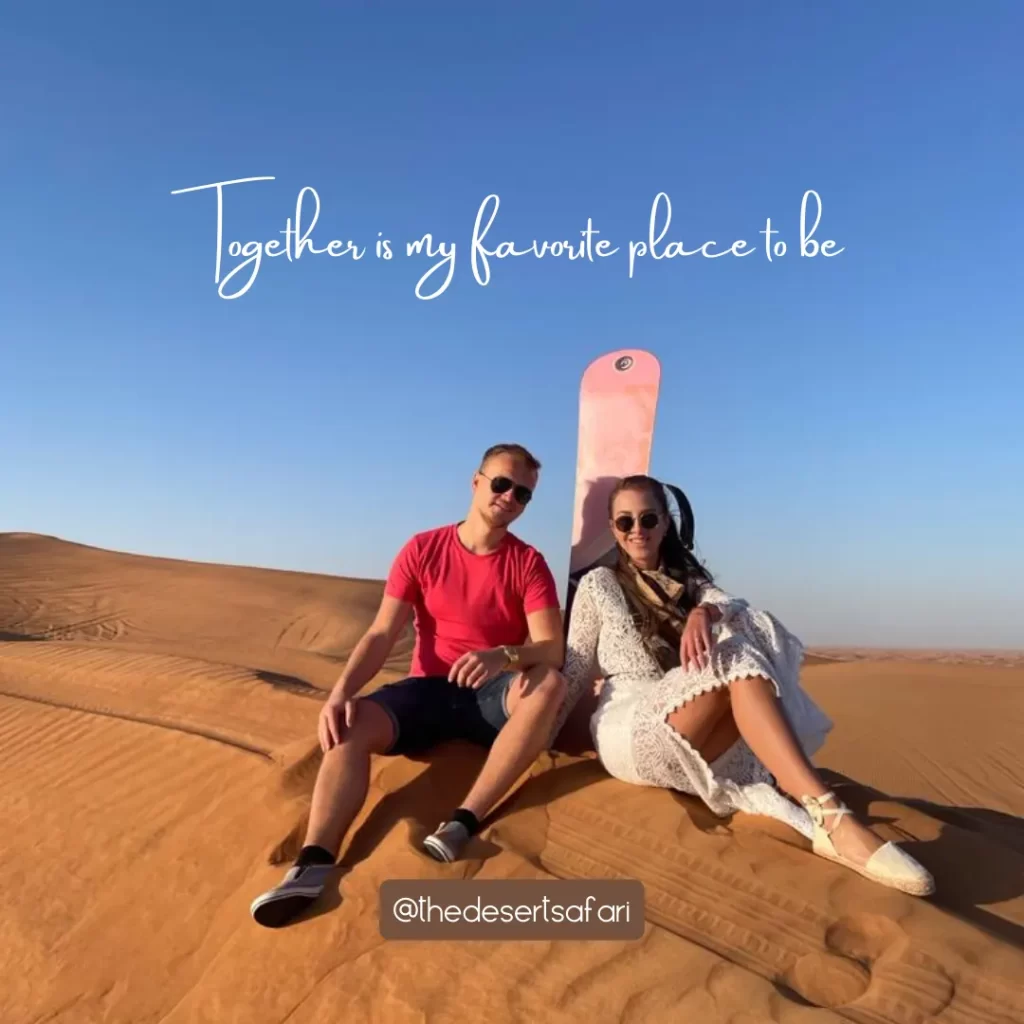 Desert Safari Dubai for Couples