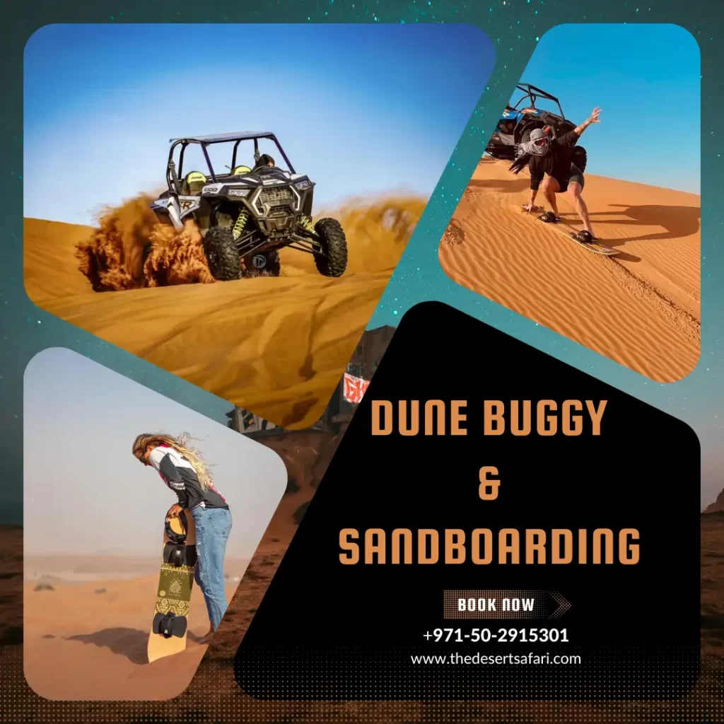 Dune Buggy and Sandboarding in Dubai