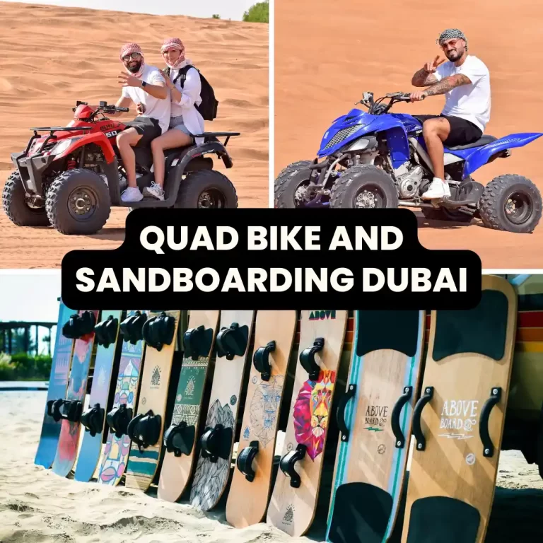 Quad Bike and Sandboarding Dubai