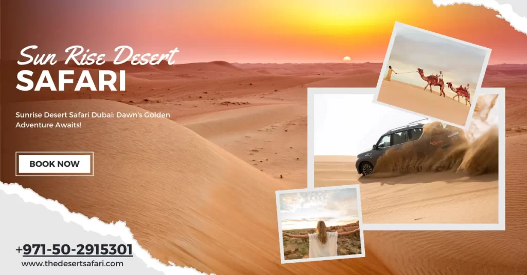 sunrise desert safari dubai
