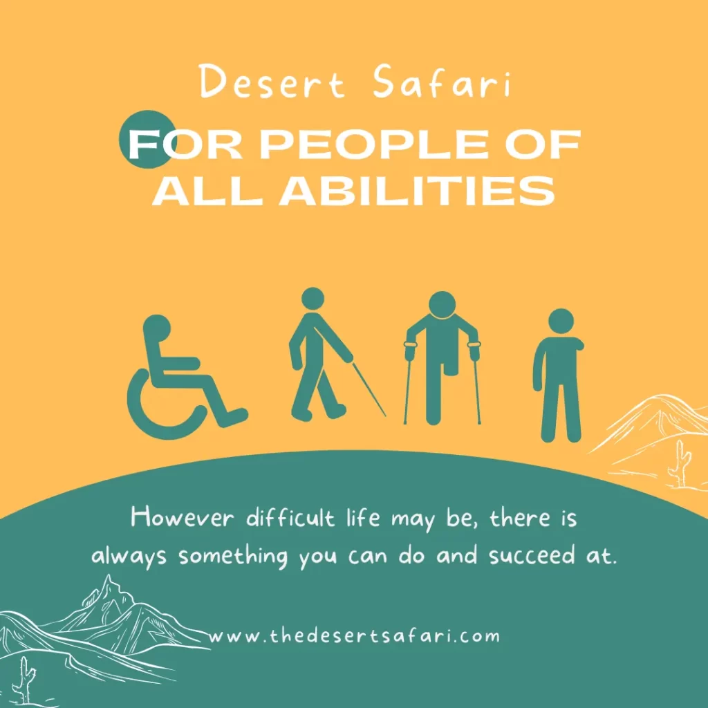 Desert Safari Dubai for People with Disabilities