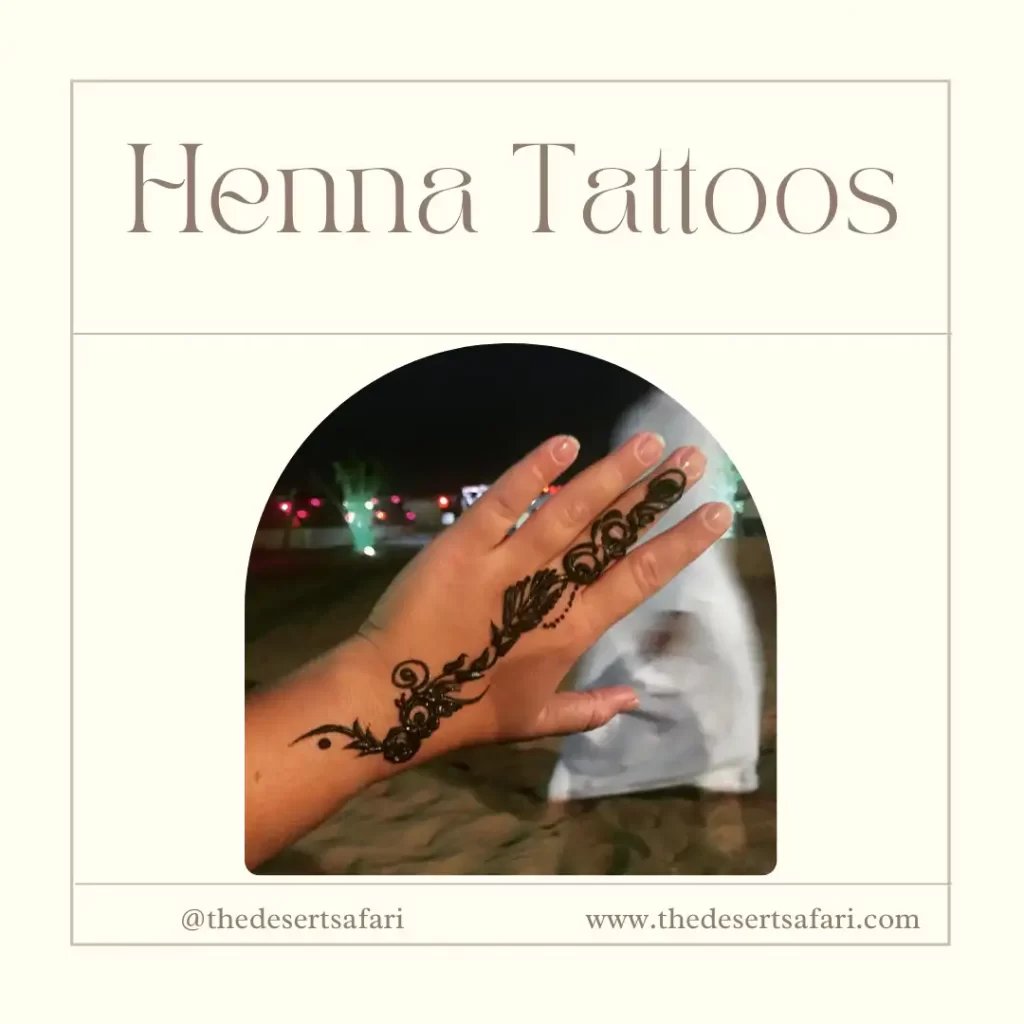 Desert Safari with Henna Tattoos