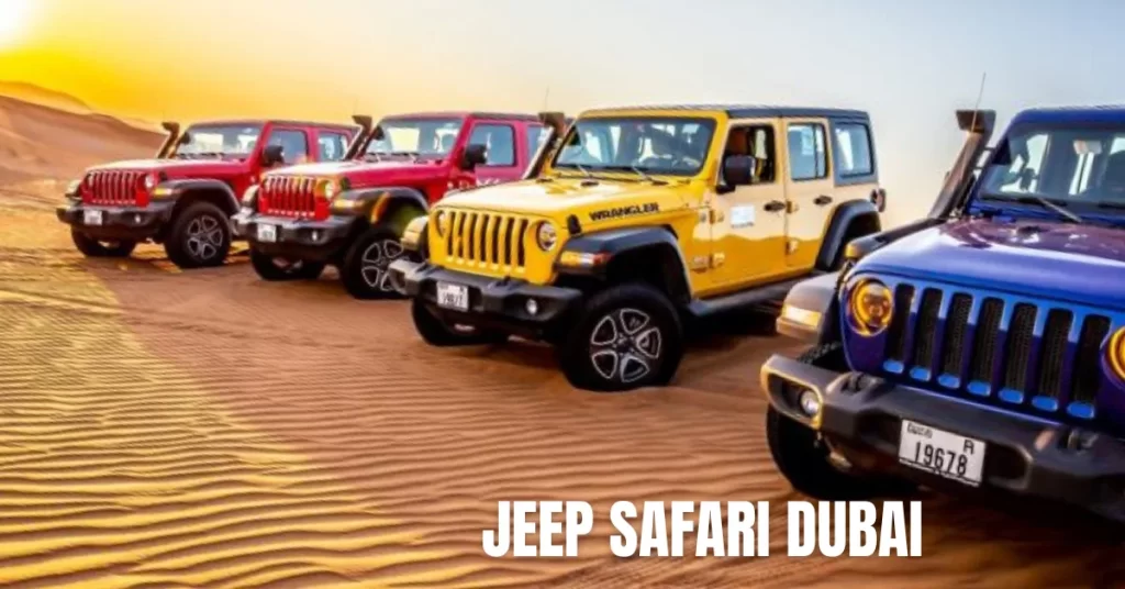 Jeep Safari in Dubai