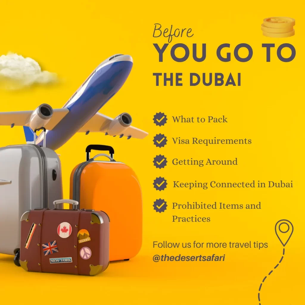 Before You Go To Dubai