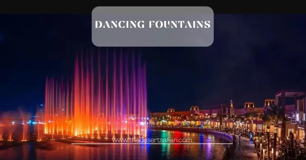 Dancing Fountains in Dubai