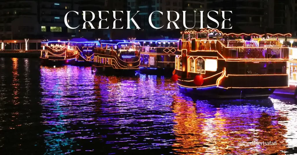 Dubai creek cruise