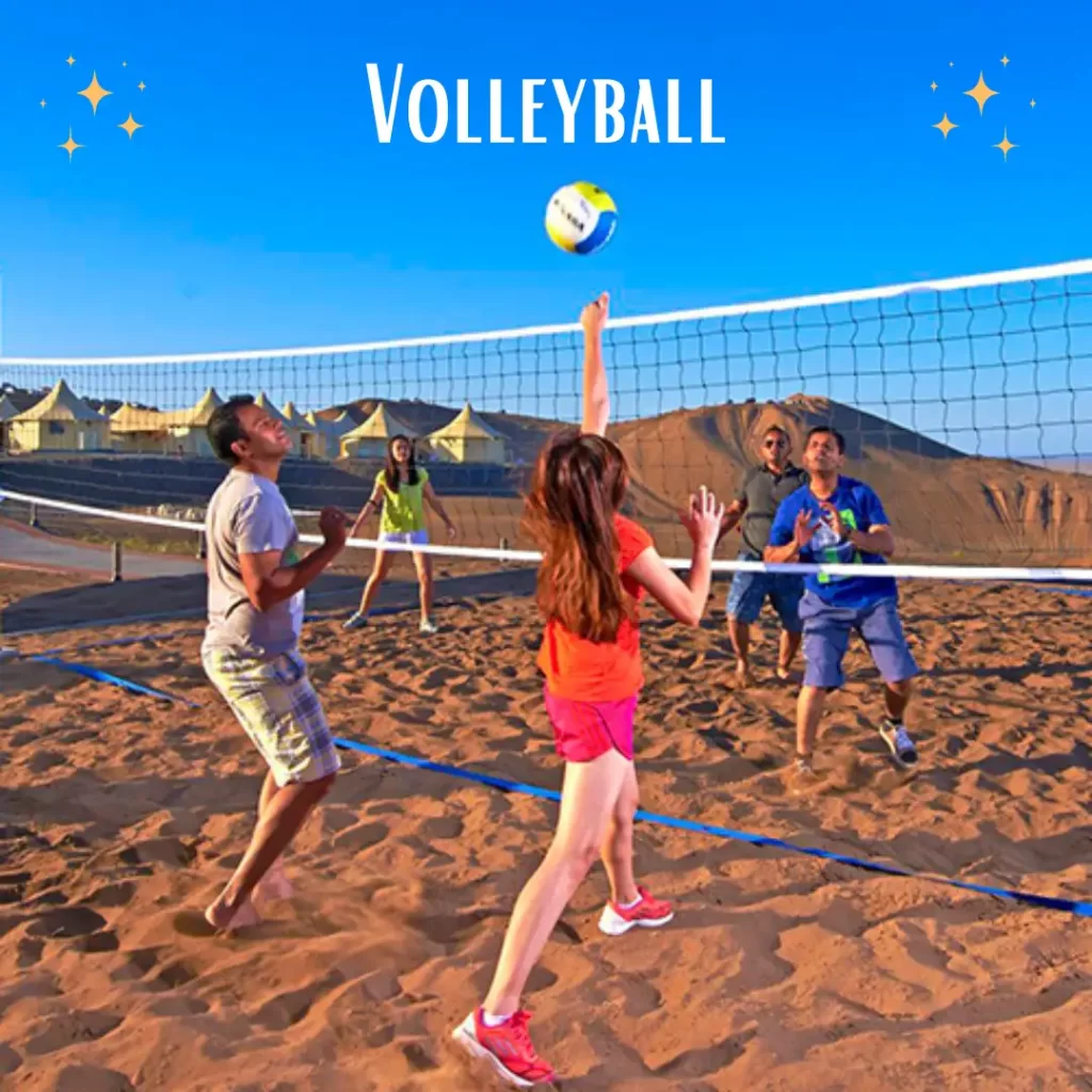 Volleyball in the Desert
