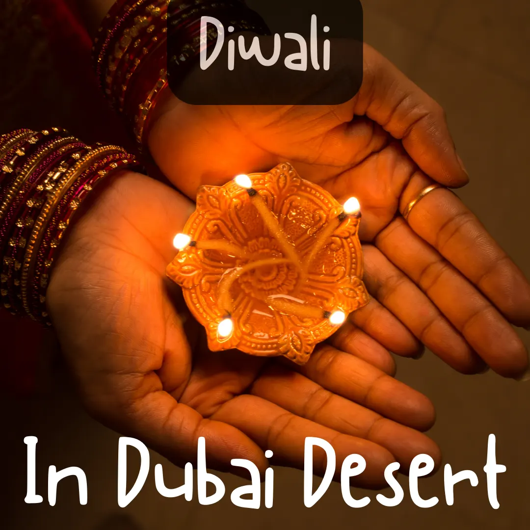 Diwali Celebration In Dubai Desert