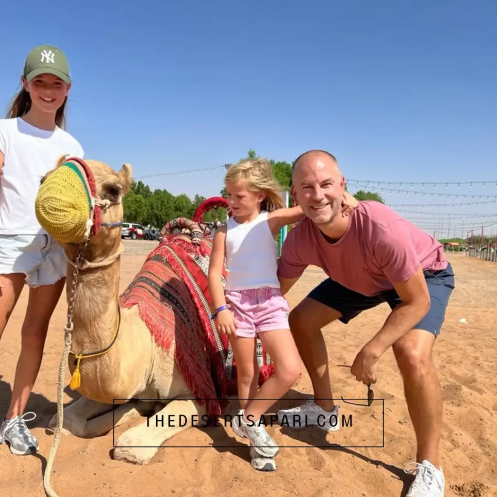 Camel Ride During The Sharjah Desert Safari