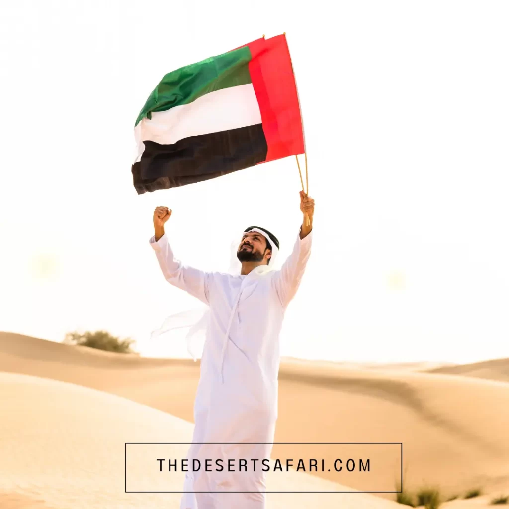 UAE National Day Celebration in Desert​