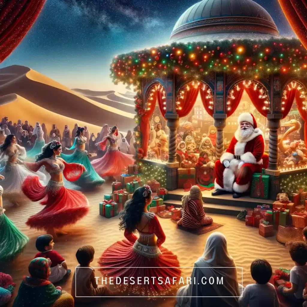 A Merry Christmas at Dubai Desert