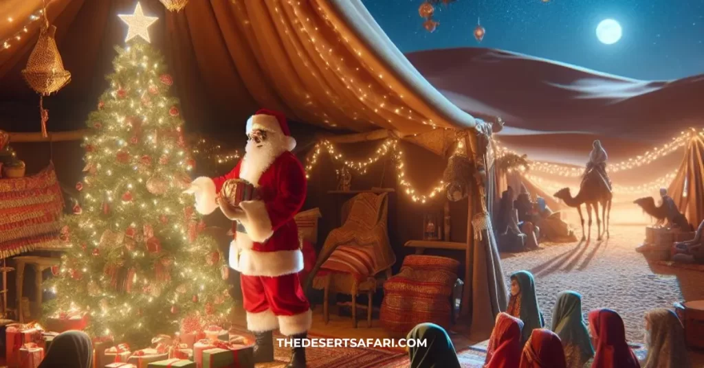 Christmas Celebration at Dubai Desert