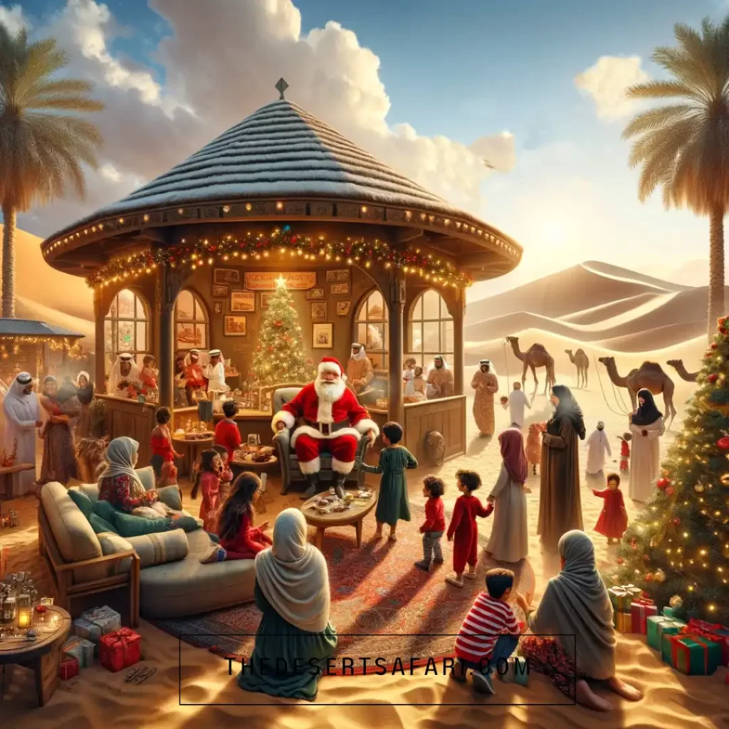 Christmas Celebration at The Desert Safari Camp
