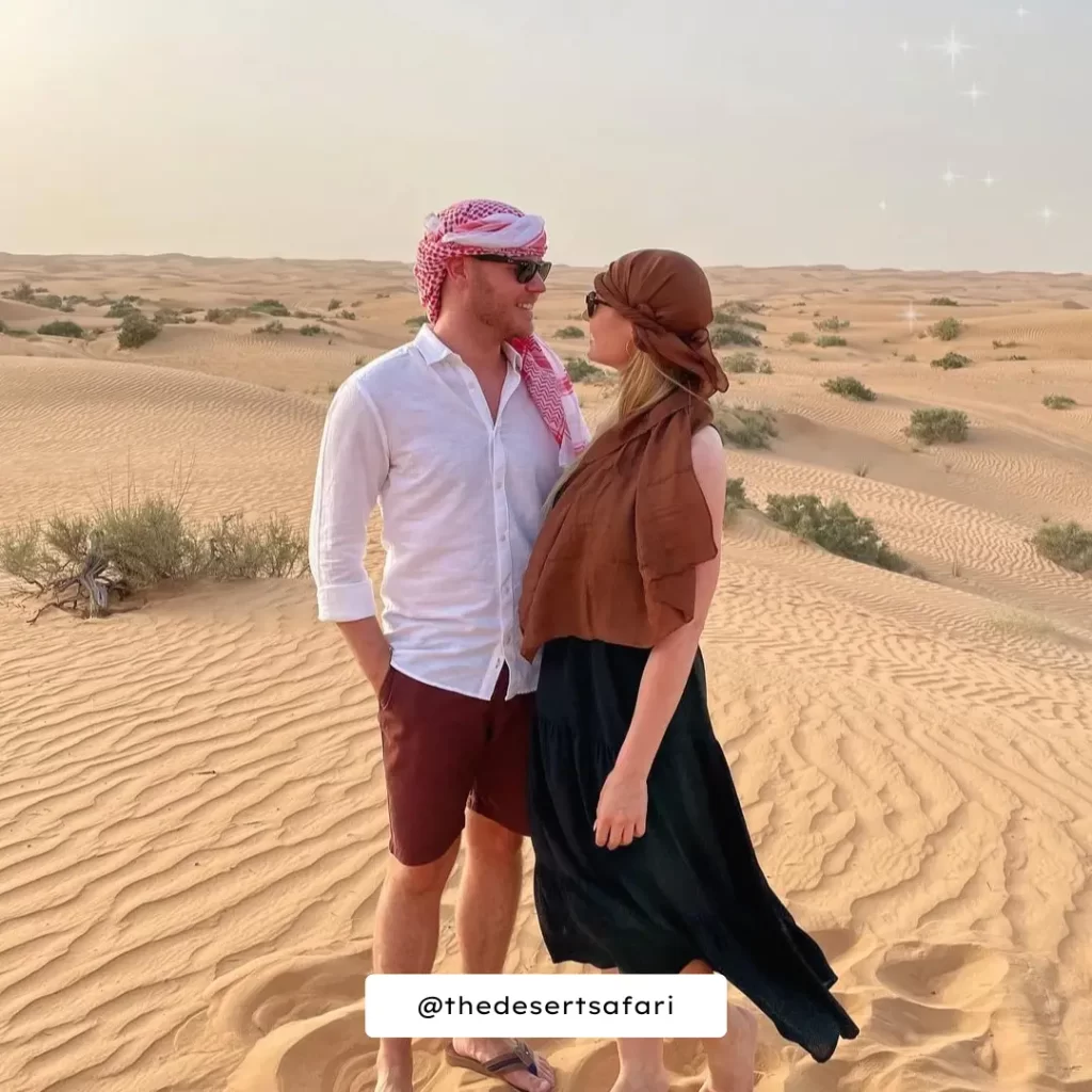 Arabic Headscarf During Desert Tour