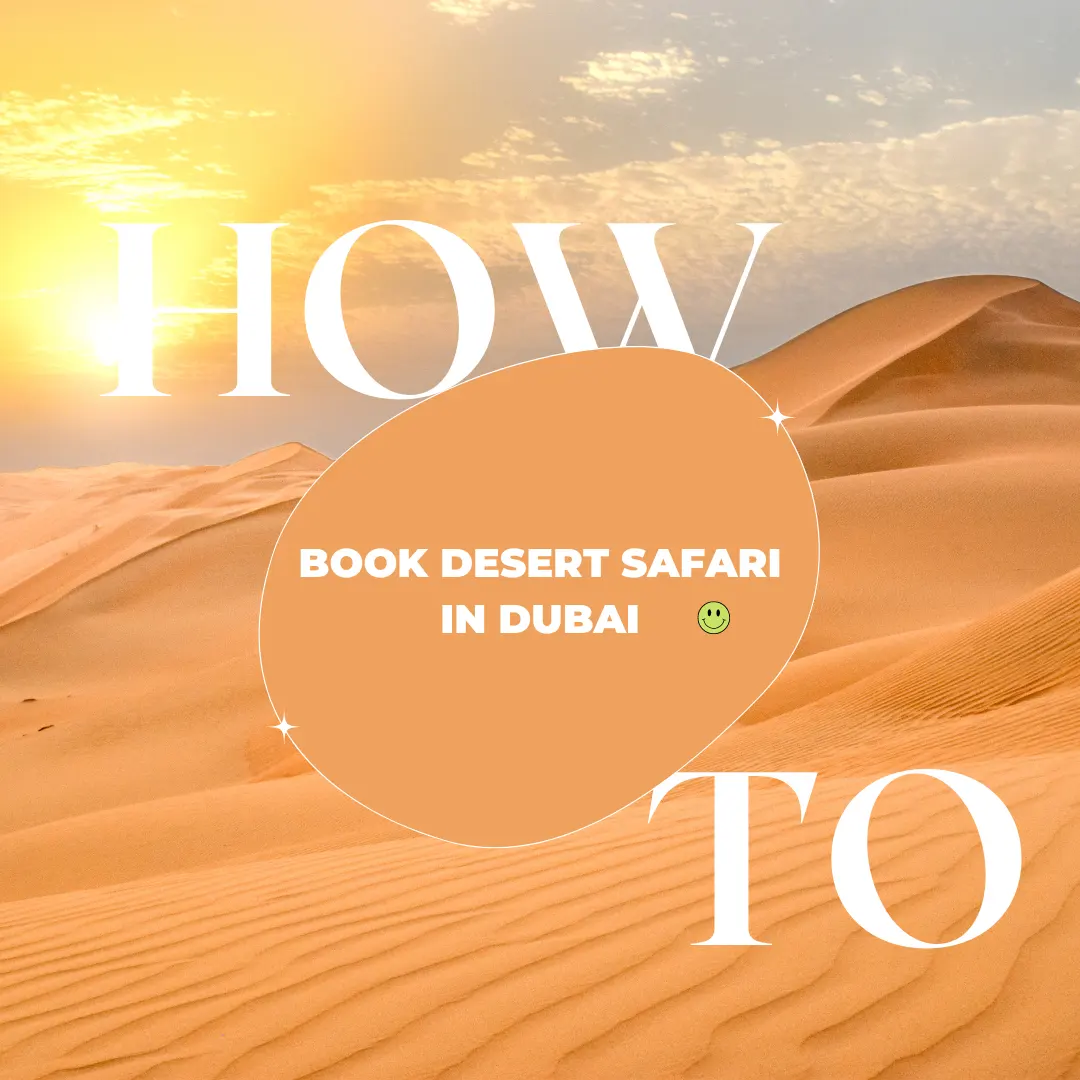 How to Book Desert Safari in Dubai