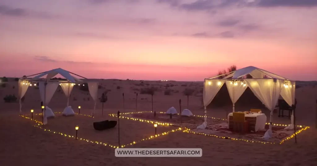 Private iftar in dubai desert
