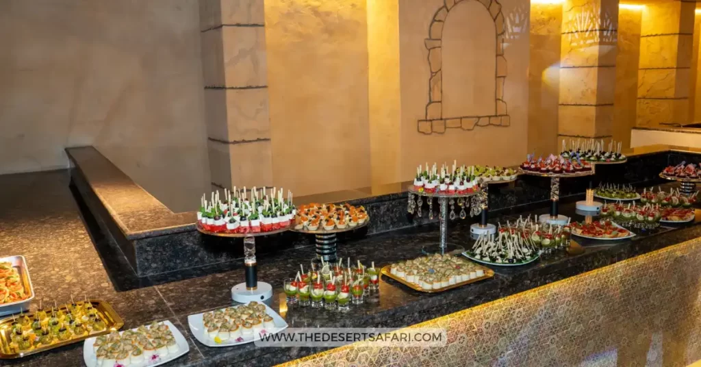 desert safari dubai with vegetarian food