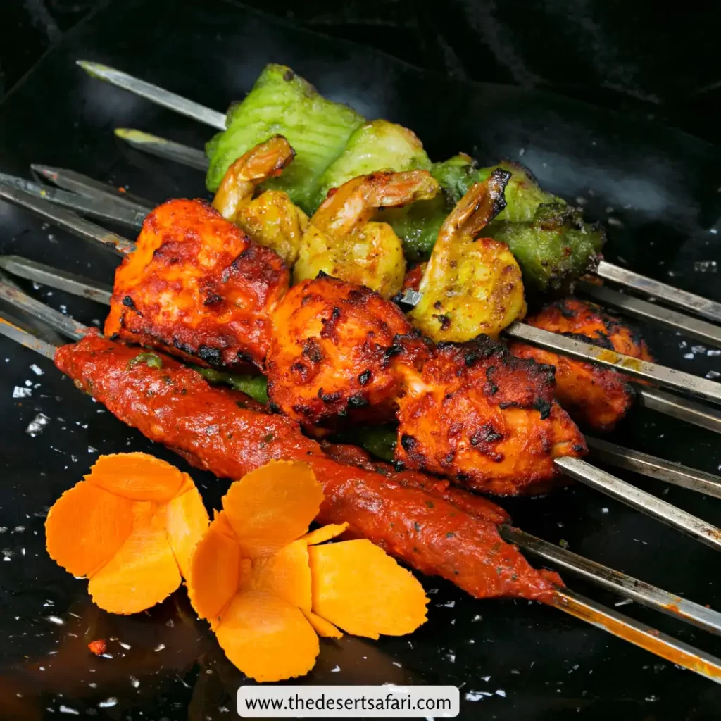 dubai desert safari with vegetarian food