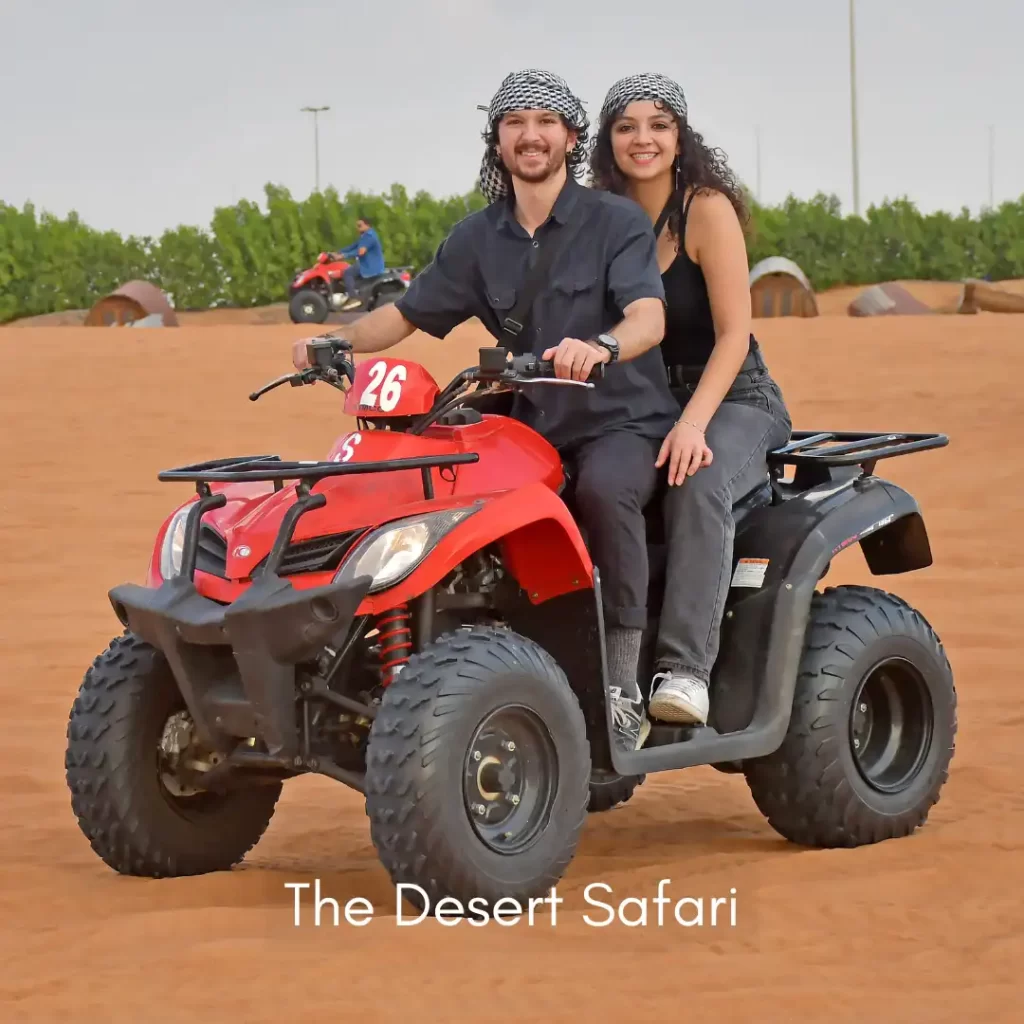 Two Seater Quad Ride in Circle