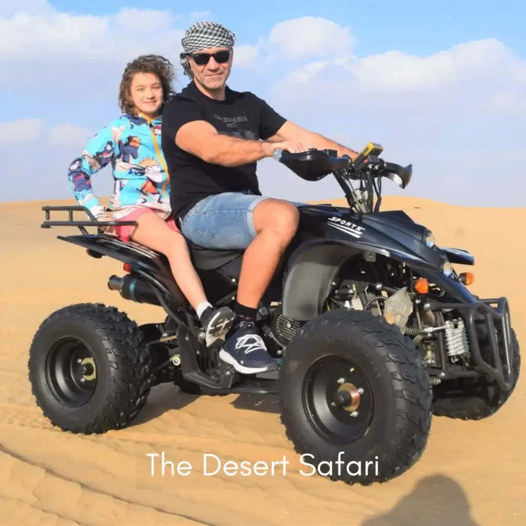 Two seater quad bike