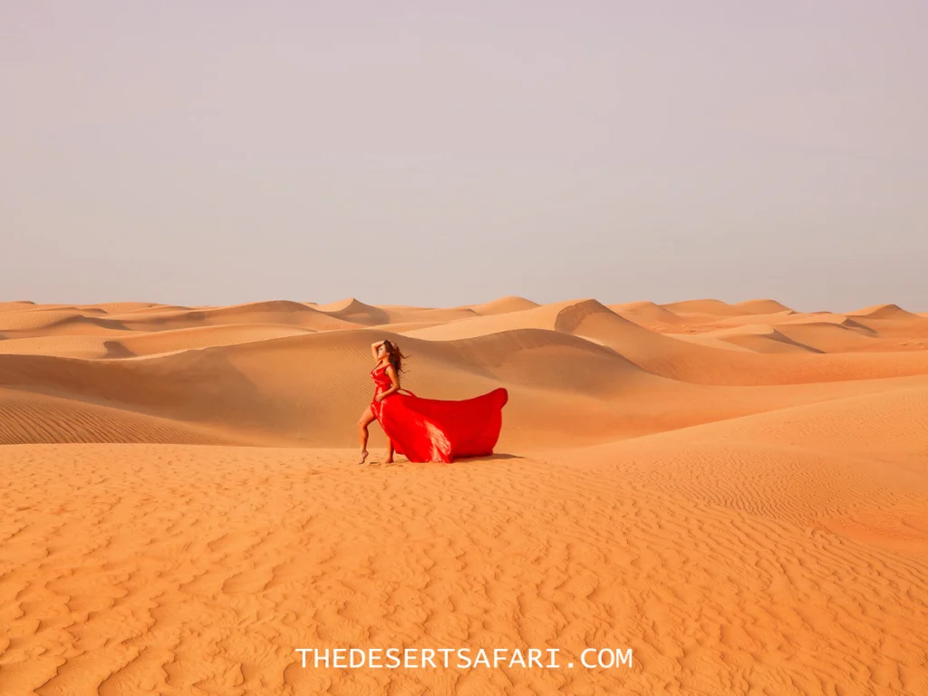 Photoshoot in Dubai Desert